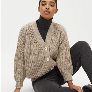 NWOT Babaa no19 Cardigan in Mist